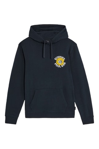 Sweat com capuz - Azul-marinho