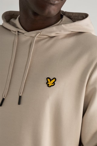 Sweat com capuz - Bege