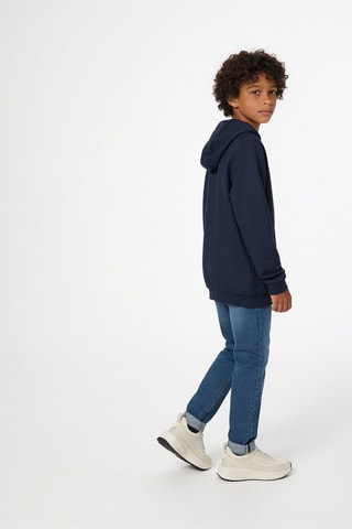 Sweat com capuz - Azul-marinho