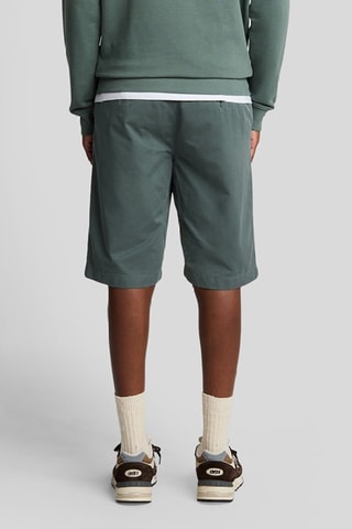 Bermudas regular - Verde-escuro