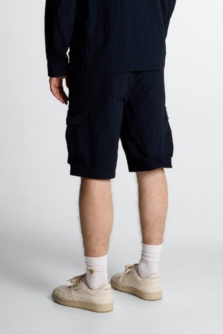 Bermudas cargo - Azul-escuro
