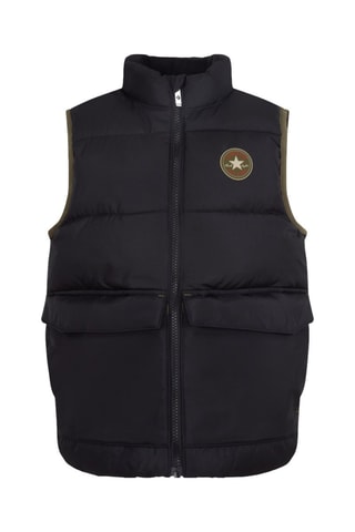 Piumino senza maniche - Nero