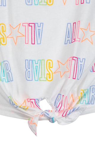 T-shirt - Bianco, blu e rosa
