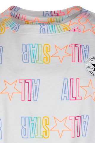 T-shirt - Bianco, blu e rosa
