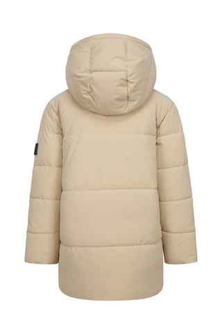 Piumino con cappuccio - Beige