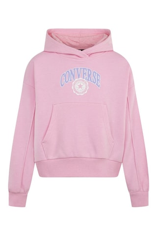 Felpa con cappuccio - Rosa