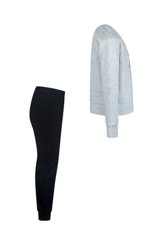 Felpa e pantaloni sportivi - Nero e grigio