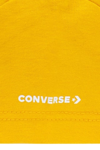 T-shirt e shorts - Nero, giallo e viola