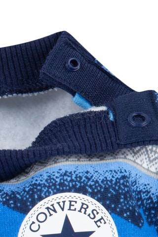 Felpa e pantaloni sportivi - Bianco, blu e grigio