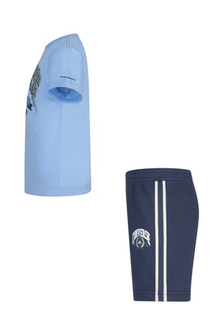 T-shirt e shorts - Blu