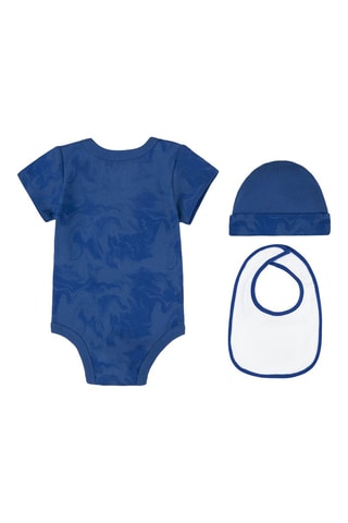 Set 3 pezzi - Bianco e blu