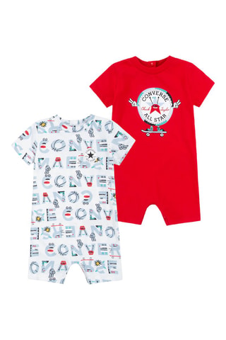 2 pagliaccetti - Bianco, rosso e blu