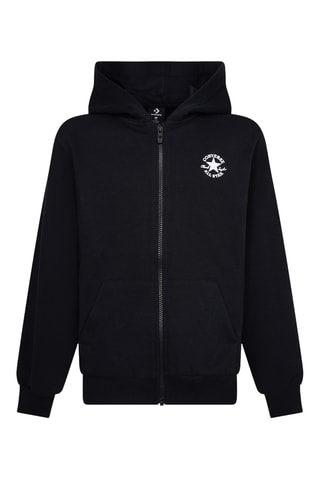 Felpa con cappuccio - Nero
