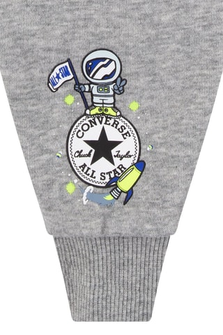 Felpa con cappuccio e pantaloni sportivi - Blu e grigio