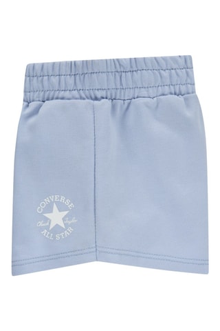 T-shirt e shorts - Blu e viola