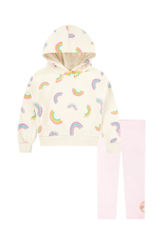 Felpa con cappuccio - Rosa