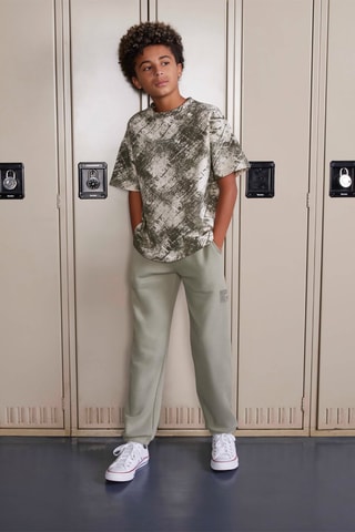 T-shirt tie and dye - Bianco e verde