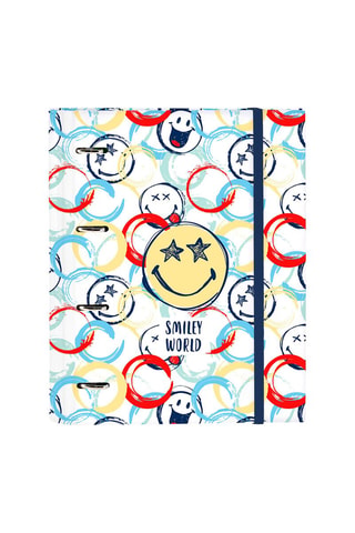 Classeur à anneaux Smiley World - 27 x 32 x 3,5 cm