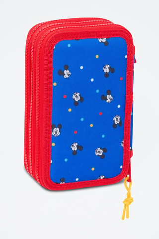 Trousse garnie Mickey Disney - 37 pièces - Rouge et bleu