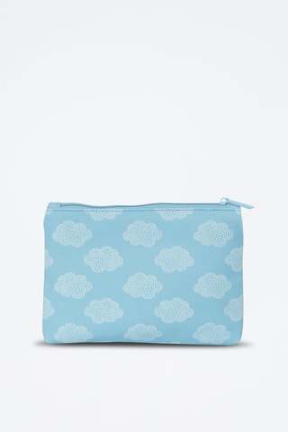 Trousse - Blanc et bleu