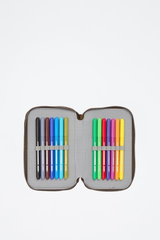 Trousse garnie Jurassic World - 34 pièces - Multicolore