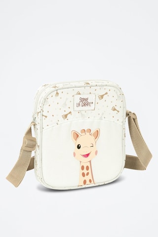 Sac bandoulière Sophie la Girafe - Beige