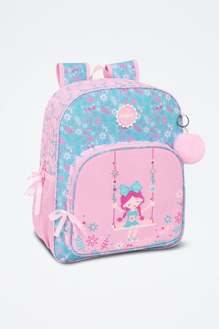 Sac à dos - Bleu et rose
