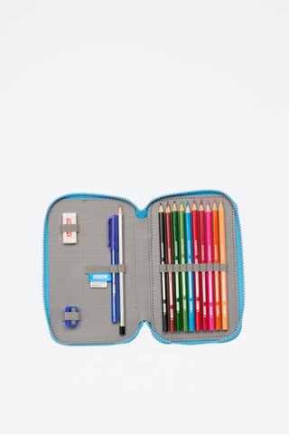 Trousse garnie - 28 pièces - Blanc et bleu