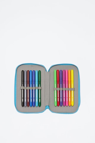 Trousse garnie - 28 pièces - Blanc et bleu