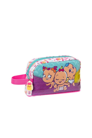 Trousse isotherme The Bellies from Bellyville - Bleu et rose