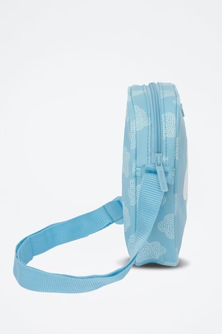 Sac bandoulière - Blanc et bleu