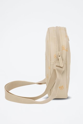 Sac bandoulière - Beige et marron