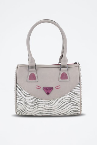 Sac porté épaule Santoro’s Ruby Wild - Marron, rose, argenté et gris
