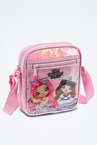 Sac bandoulière Rainbow - Rose