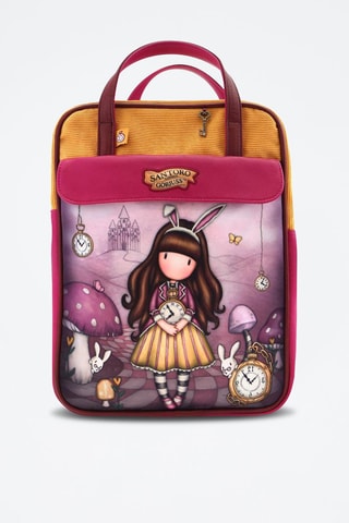 Sac à dos Santoro’s Curiosity - Beige, rouge, marron et violet