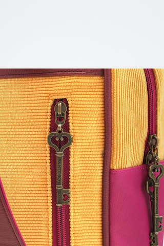 Sac à dos Santoro’s Curiosity - Beige, rouge, marron et violet