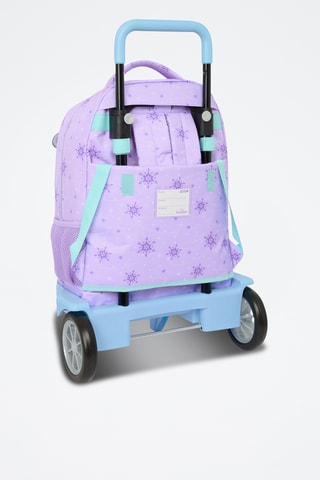 Sac à dos trolley Elsa La Reine des Neiges 2 - Multicolore