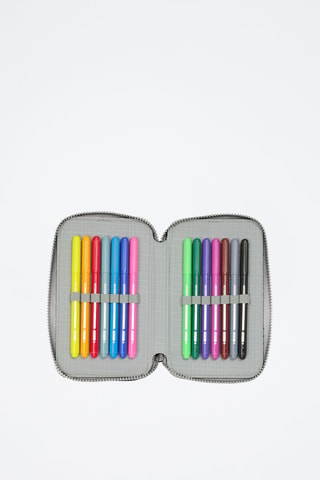 Trousse garnie Batman La Ligue des Justiciers DC Comics - 29 pièces - Noir