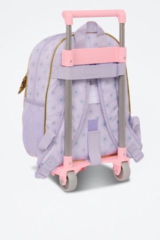 Sac à dos à roulettes Wish Asha et la Bonne Étoile Disney - Rose