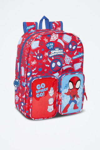 Sac à dos Spidey et ses amis extraordinaires Marvel - Rouge et bleu