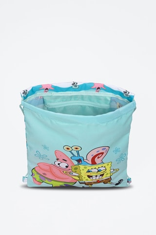 Sac à dos Bob l’éponge - Bleu, jaune et rose