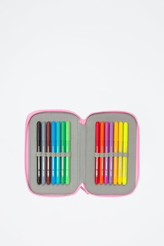 Trousse garnie Super Kitties - 37 pièces - Bleu et rose