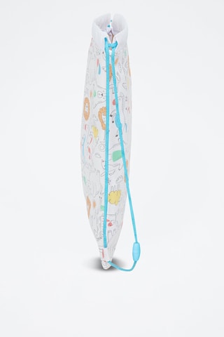 Sac à dos - Blanc et jaune