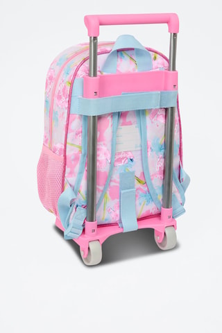 Sac à dos à roulettes Barbie - Rose