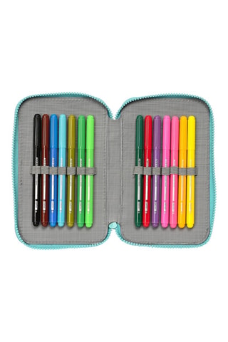 Trousse garnie Baby Shark - 28 pièces - Blanc et bleu
