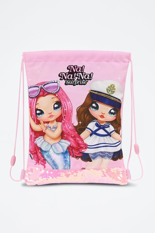 Sac à dos Na Na Na Surprise - Blanc, bleu et rose
