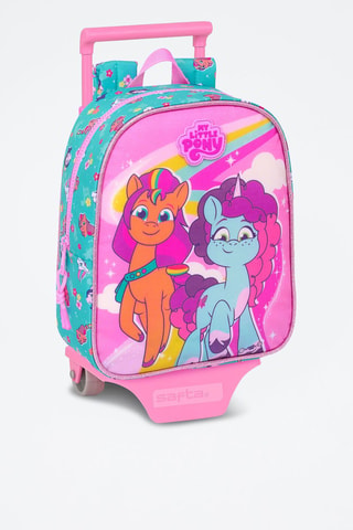 Sac à dos à roulettes My Little Pony - Bleu et rose