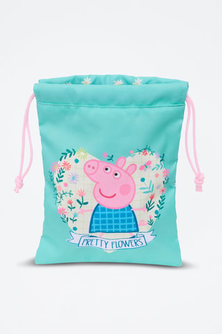 Sac à goûter Peppa Pig - Vert