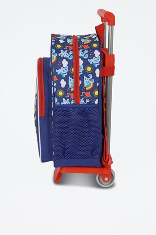 Sac à dos à roulettes Blue's Clues - Rouge, bleu, jaune et rose