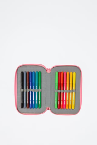 Trousse garnie - 34 pièces - Multicolore